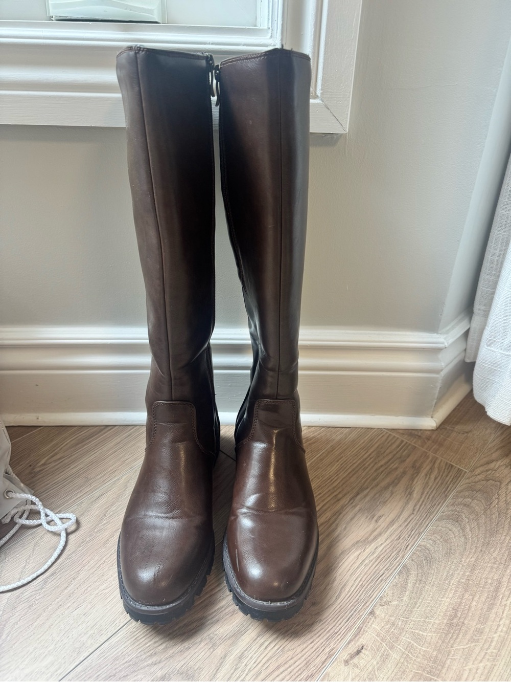 Brown boots